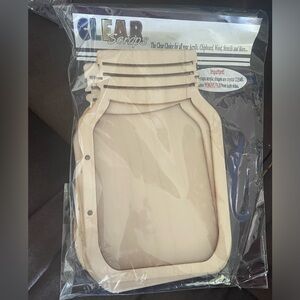 Clear Scraps Mason Jar book